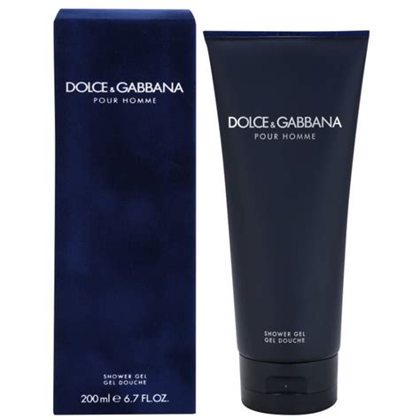 dolce gabbana shower gel men